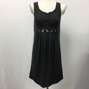 Kristin Davis Women's Dress Small Gray Sleeveless